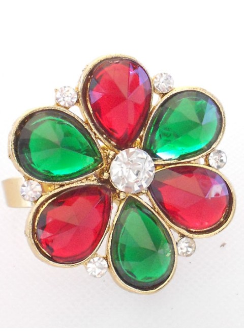 Kundan Finger Ring